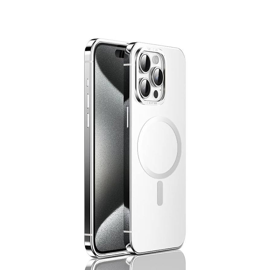 iphone15pro maxチタンオリジナルカラーケース ベゼルレススリム Amazon.co.jp: OGRANEE 天然チタンフレームレス iPhone 15
